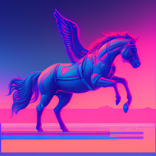 Horse with wings 3