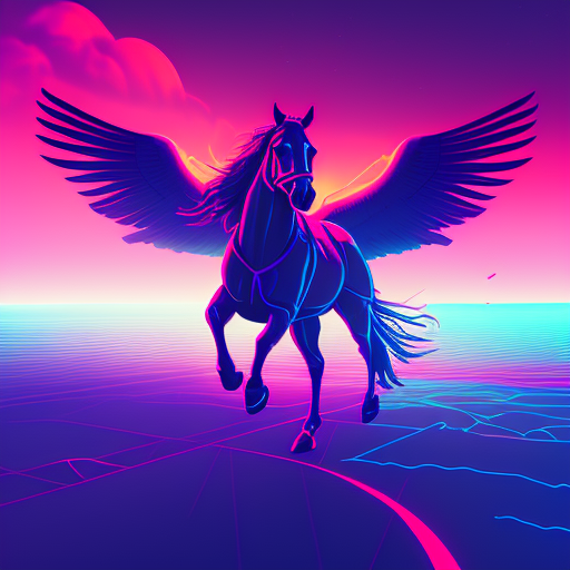 Horse with wings 1